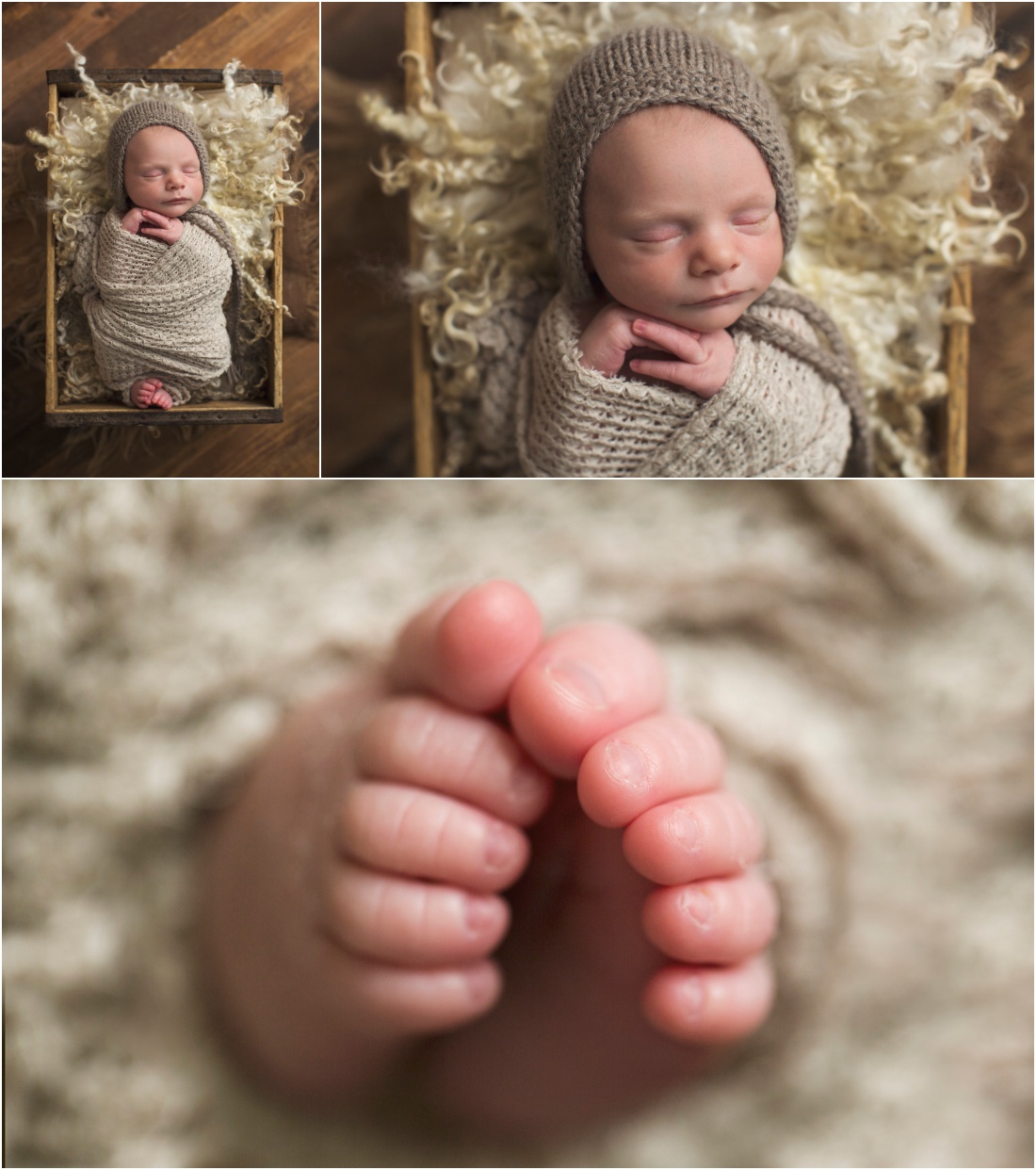 Newborn Toes Photo